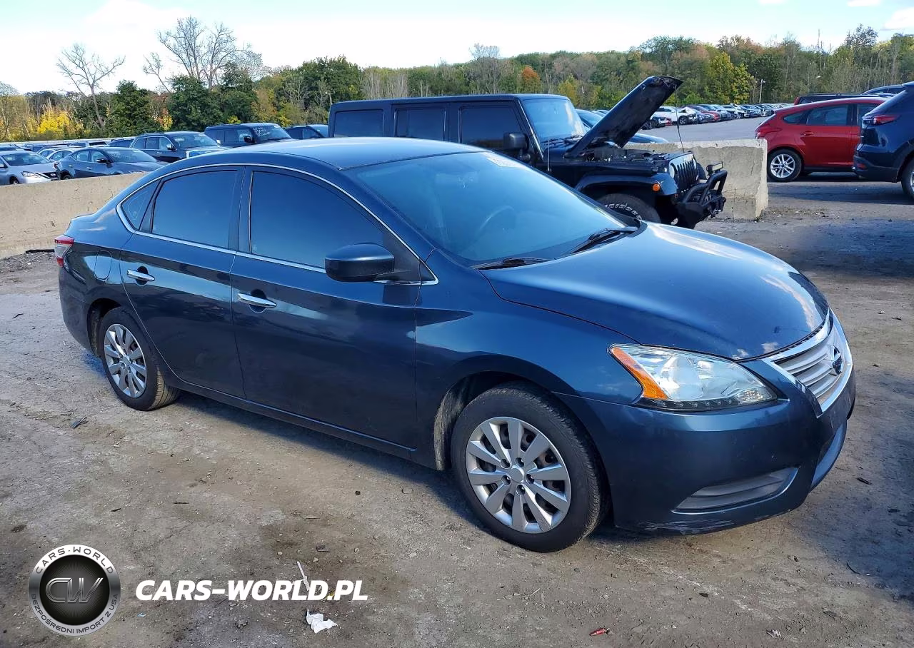2013 Nissan Sentra S VIN:3N1AB7AP5DL612130 - 4