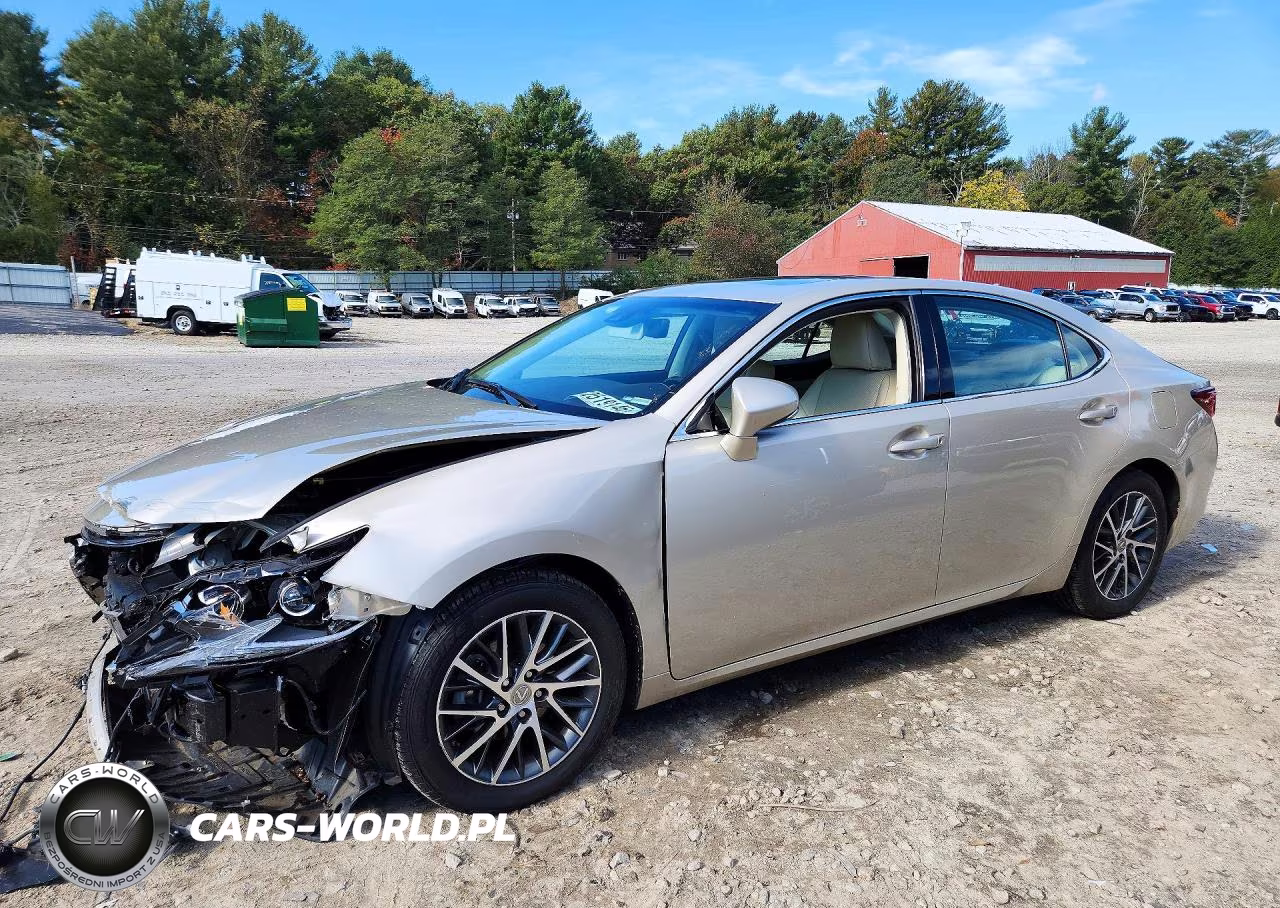 2017 Lexus Es 350 VIN:58ABK1GG5HU072347 - 1