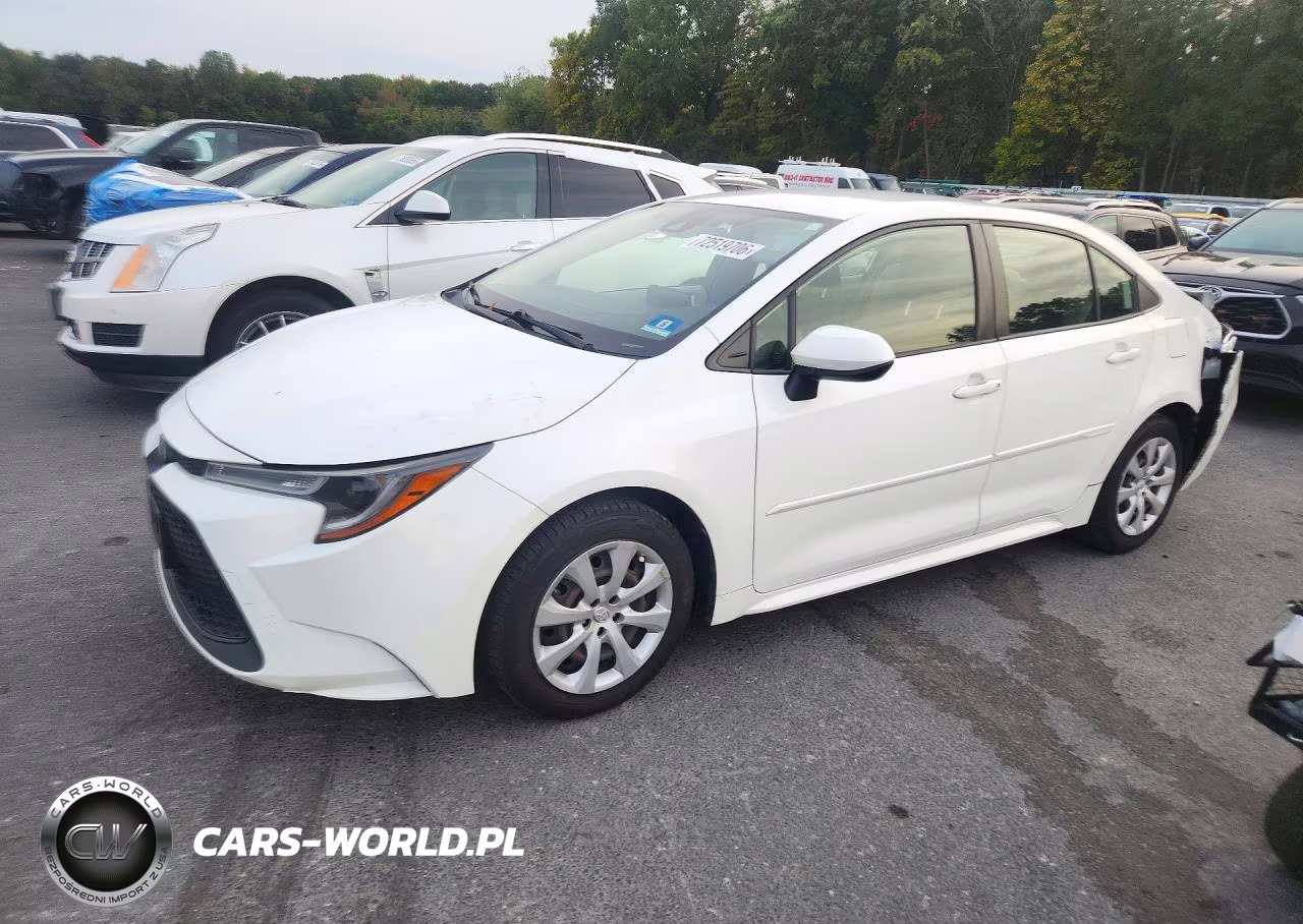 2020 Toyota Corolla Le VIN:JTDEPRAEXLJ103070 - 1