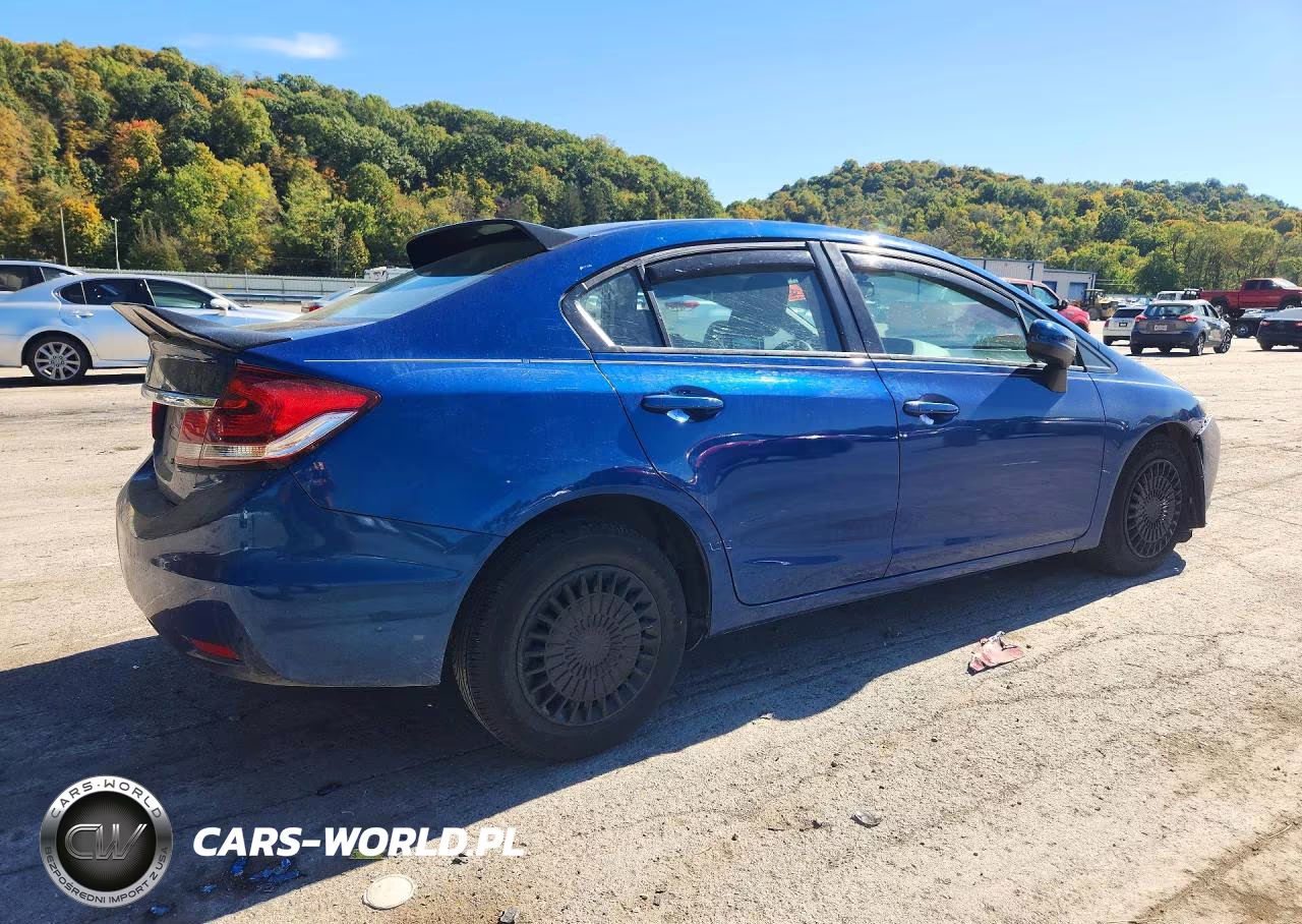 2014 Honda Civic Lx VIN:19XFB2F57EE239496 - 3