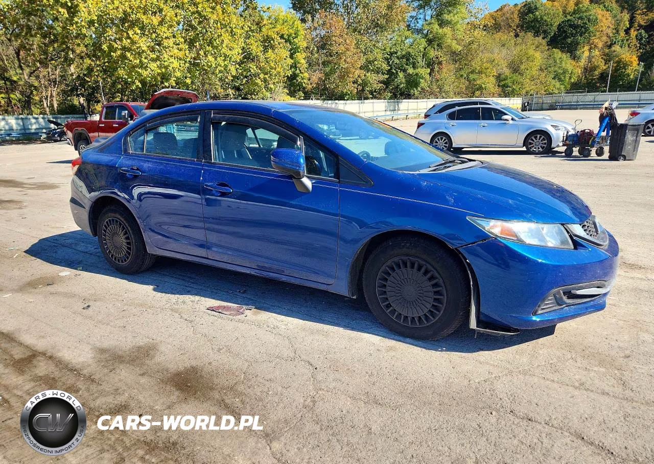 2014 Honda Civic Lx VIN:19XFB2F57EE239496 - 4