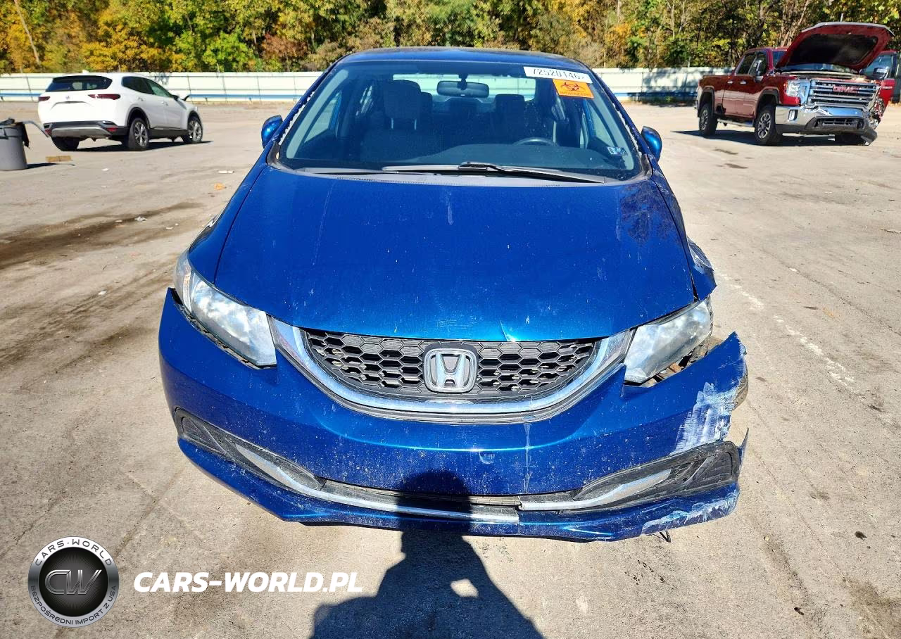 2014 Honda Civic Lx VIN:19XFB2F57EE239496 - 5