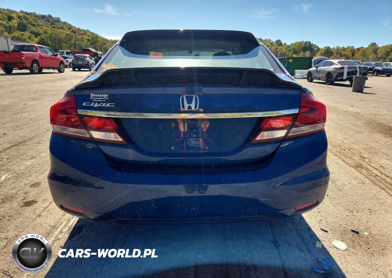 2014 Honda Civic Lx VIN:19XFB2F57EE239496 - 6