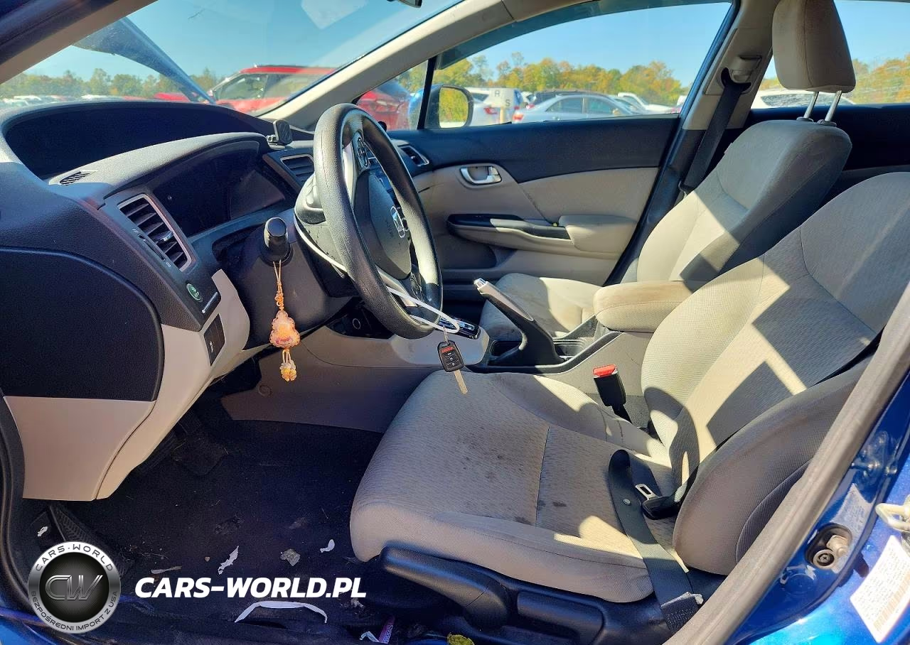 2014 Honda Civic Lx VIN:19XFB2F57EE239496 - 7