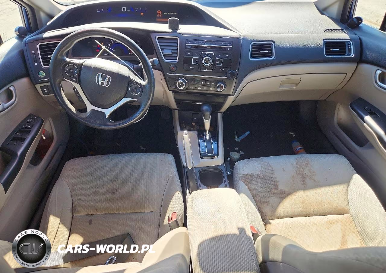 2014 Honda Civic Lx VIN:19XFB2F57EE239496 - 8