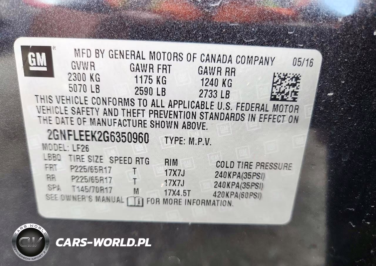 2016 Chevrolet Equinox Ls VIN:2GNFLEEK2G6350960 - 13
