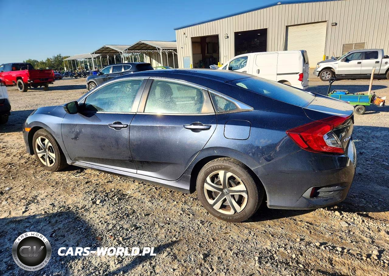 2017 Honda Civic Lx VIN:19XFC2F54HE037877 - 2