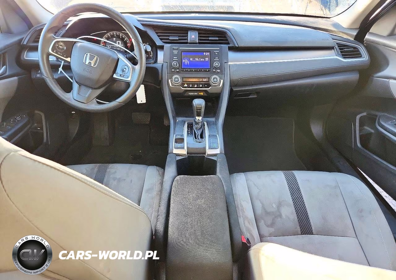 2017 Honda Civic Lx VIN:19XFC2F54HE037877 - 8
