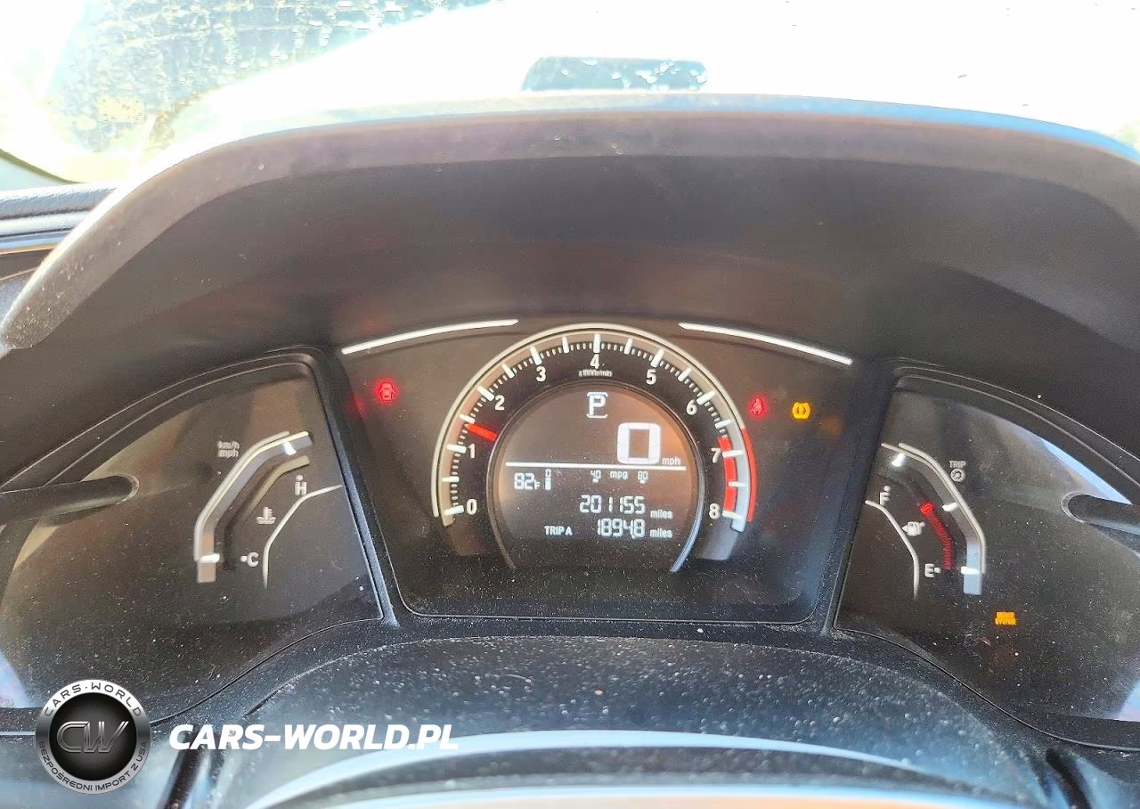 2017 Honda Civic Lx VIN:19XFC2F54HE037877 - 9
