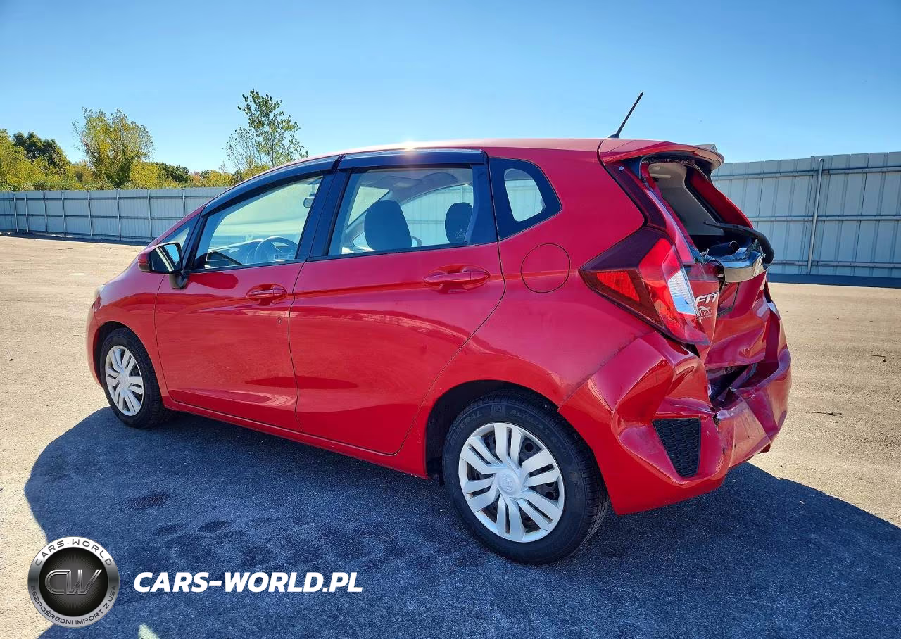 2016 Honda Fit Lx VIN:JHMGK5H59GS009749 - 2