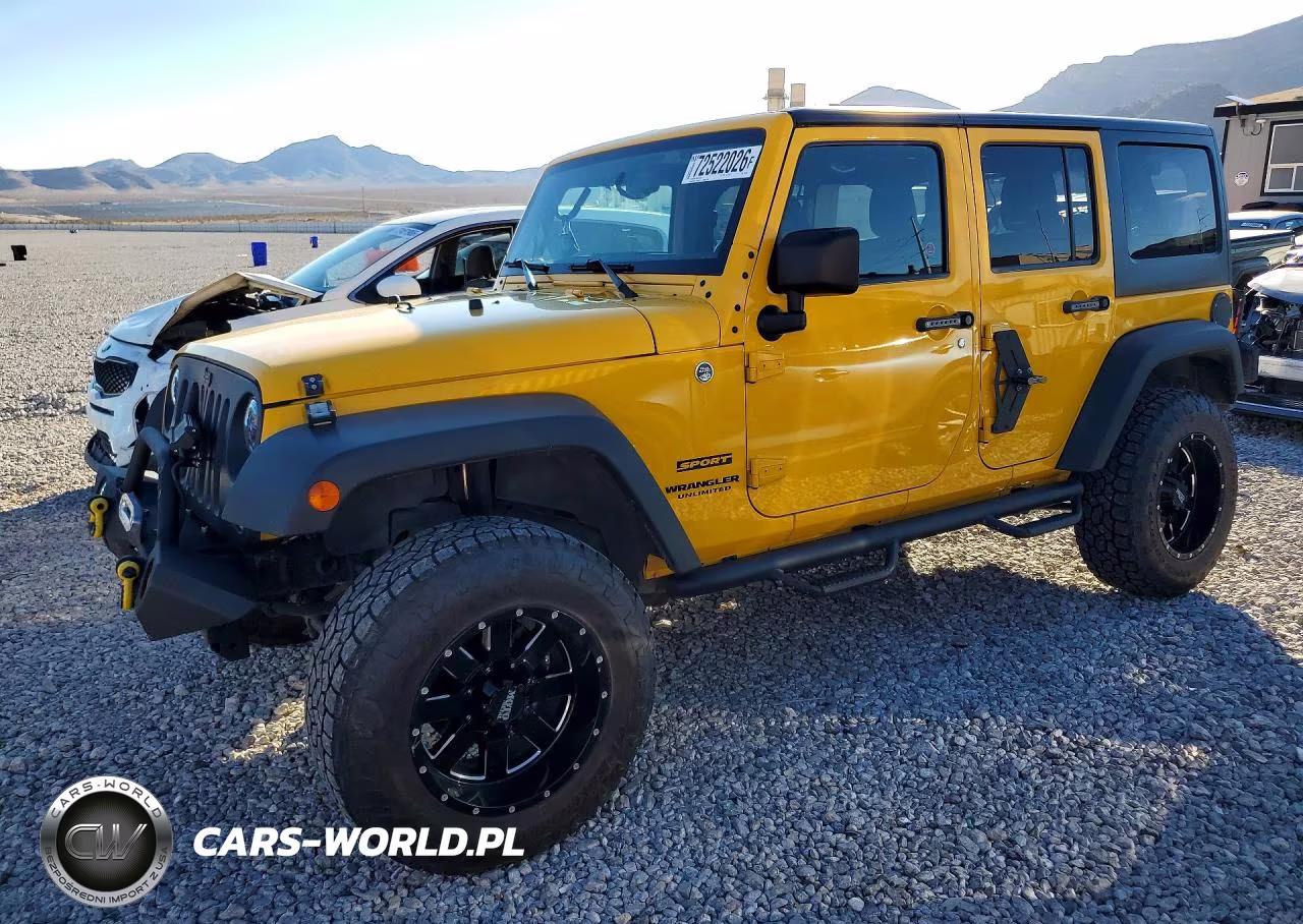 2015 Jeep Wrangler Unlimited Sport VIN:1C4BJWDG8FL615810 - 1