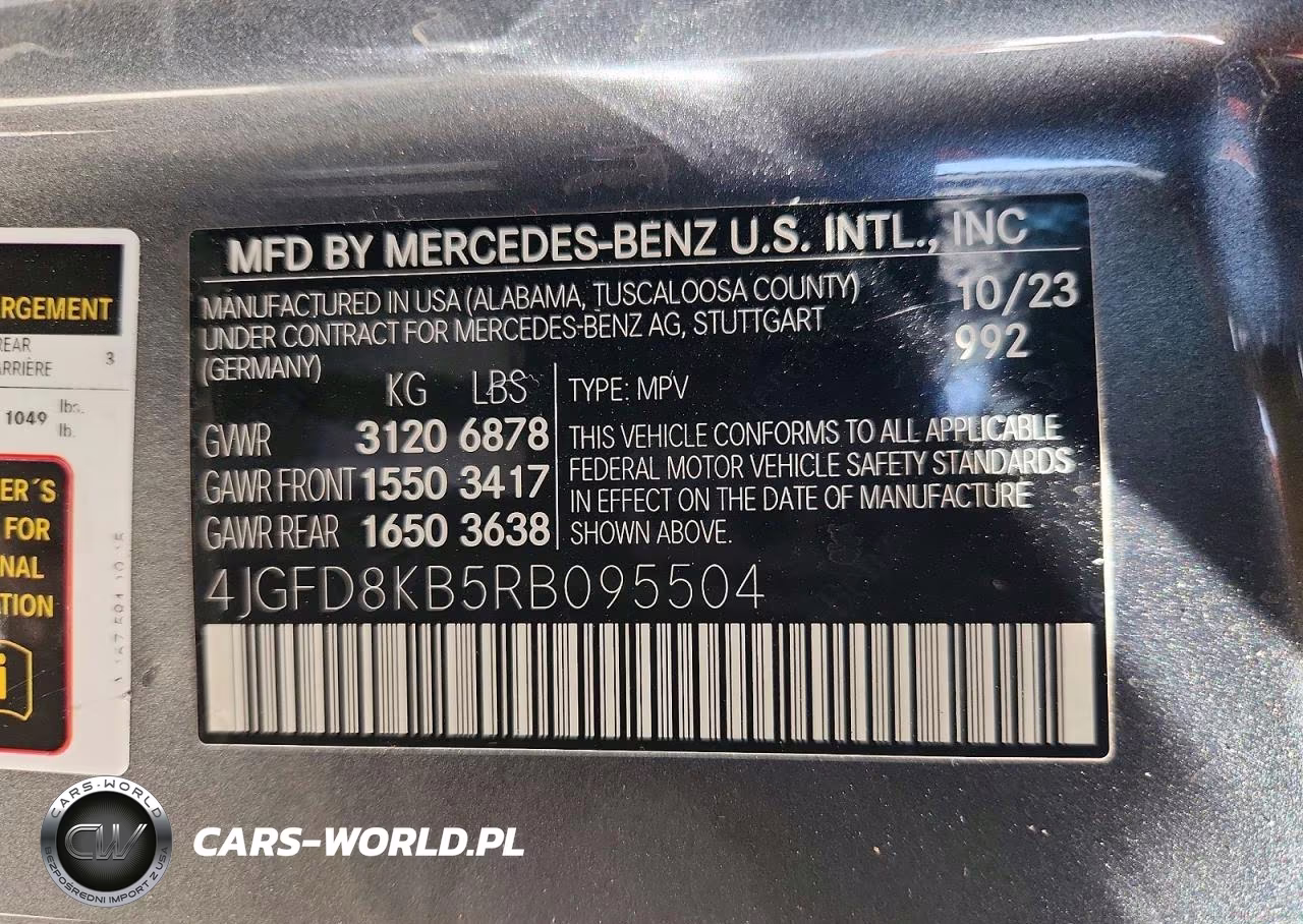 2024 Mercedes-Benz Gle Coupe 63 S 4Matic Amg VIN:4JGFD8KB5RB095504 - 13