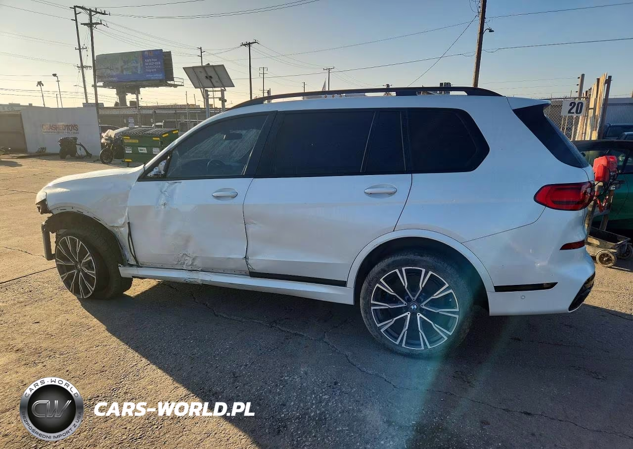 2022 BMW X7 M50I VIN:5UXCX6C07N9K19627 - 2