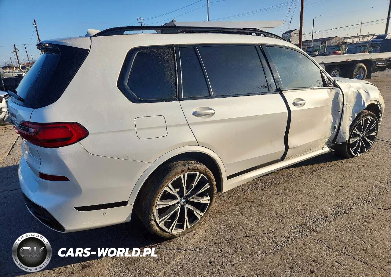 2022 BMW X7 M50I VIN:5UXCX6C07N9K19627 - 3