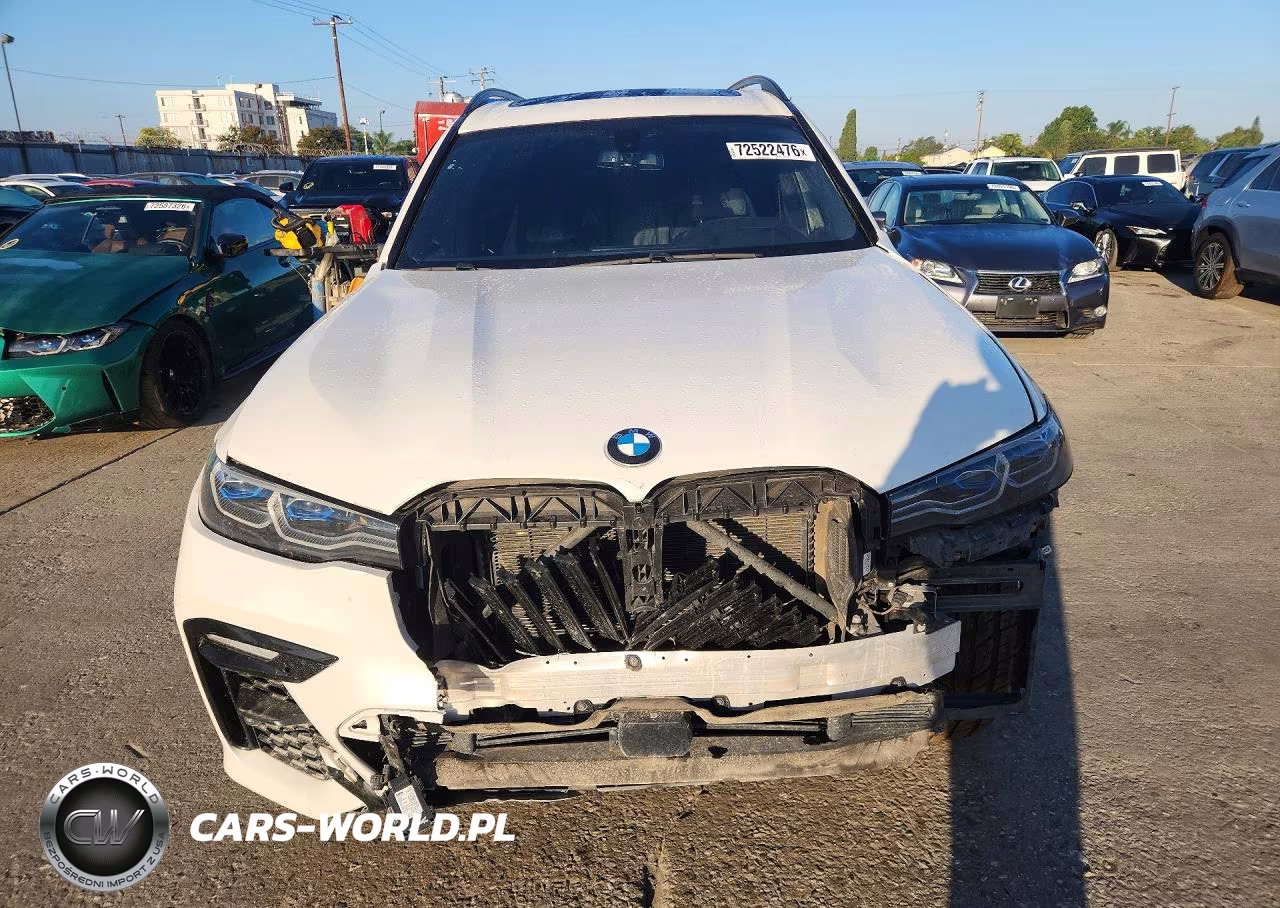 2022 BMW X7 M50I VIN:5UXCX6C07N9K19627 - 5