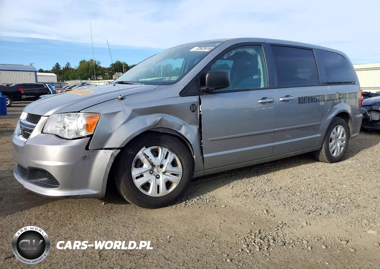 2014 Dodge Grand Caravan Se VIN:2C4RDGBG0ER400832 - 1