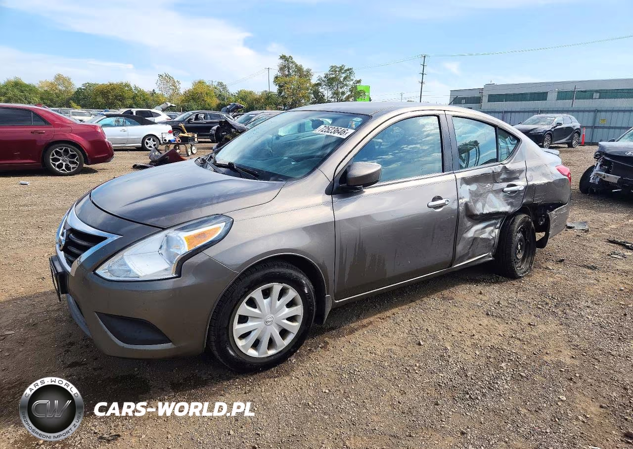 2017 Nissan Versa 1.6 Sv VIN:3N1CN7AP1HL854516 - 1