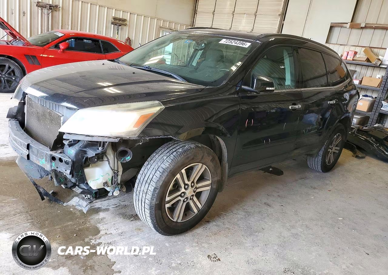 2017 Chevrolet Traverse Lt VIN:1GNKRGKD5HJ274010 - 1