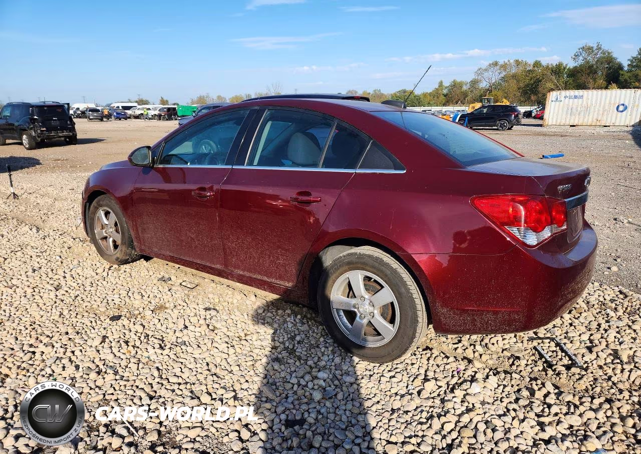 2015 Chevrolet Cruze Lt VIN:1G1PC5SB0F7189873 - 2