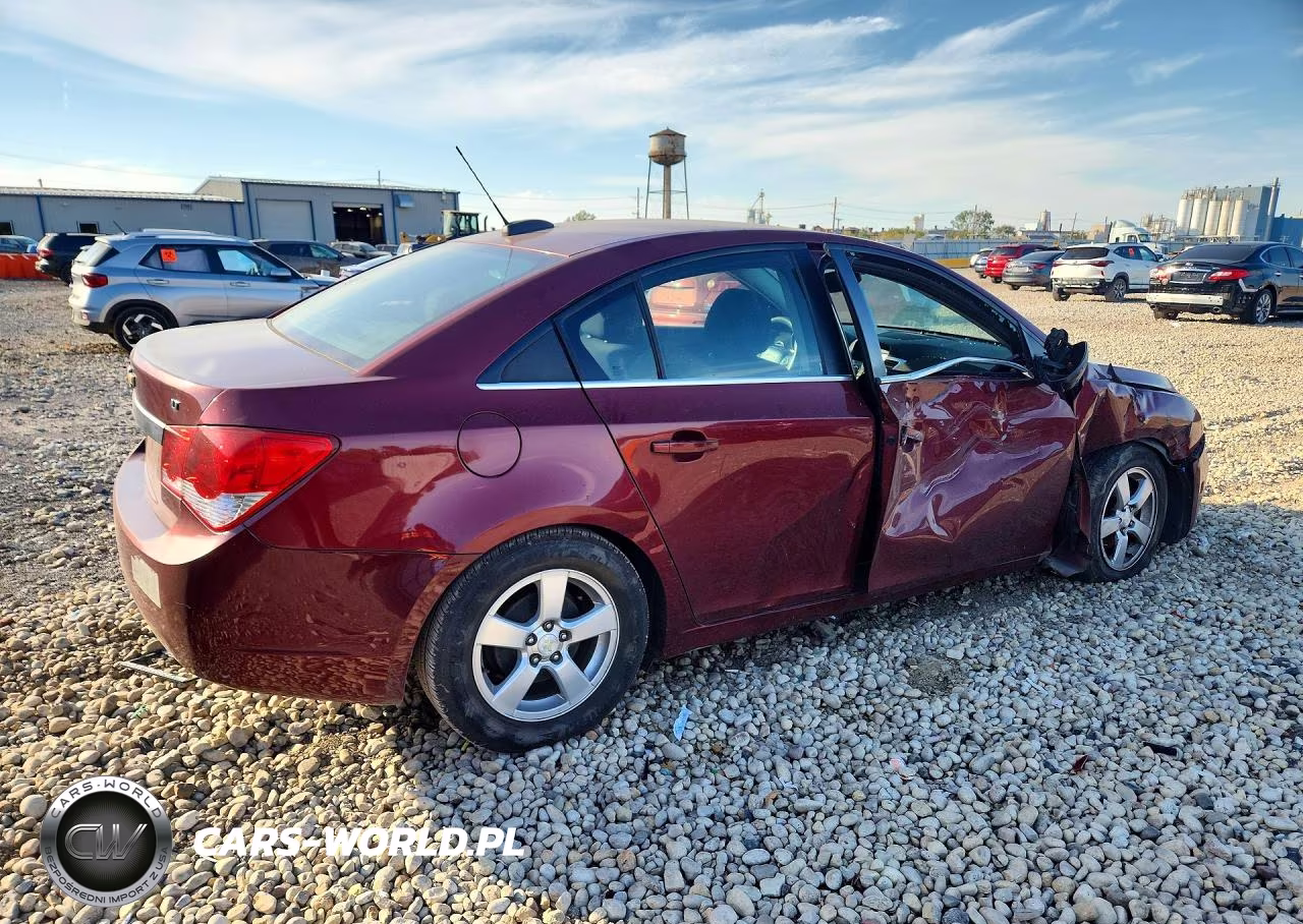 2015 Chevrolet Cruze Lt VIN:1G1PC5SB0F7189873 - 3