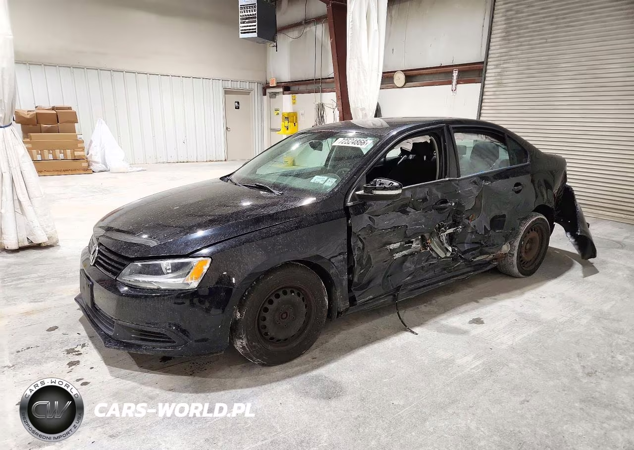 2013 Volkswagen Jetta Base VIN:3VW2K7AJ7DM374317 - 1