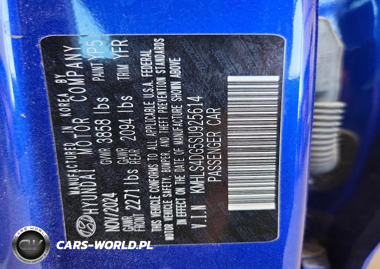 2025 Hyundai Elantra Sel VIN:KMHLS4DG5SU925614 - 13