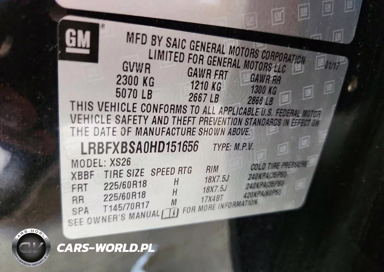 2017 Buick Envision Essence VIN:LRBFXBSA0HD151656 - 13