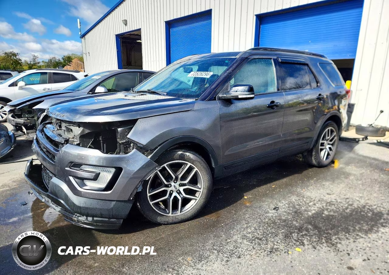 2016 Ford Explorer Sport VIN:1FM5K8GT4GGD09126 - 1