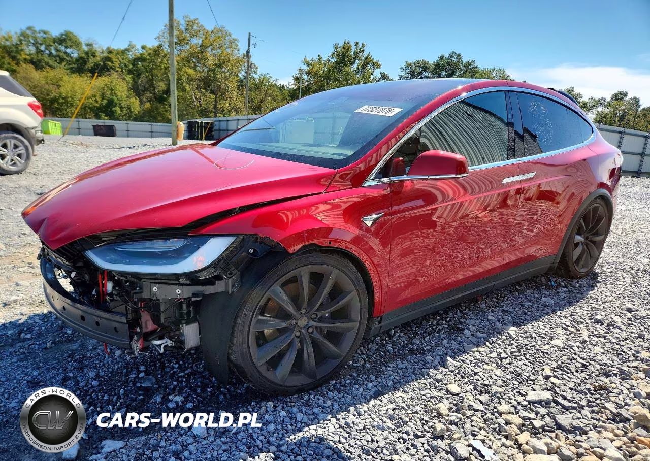 2020 Tesla Model X VIN:5YJXCDE22LF272076 - 1