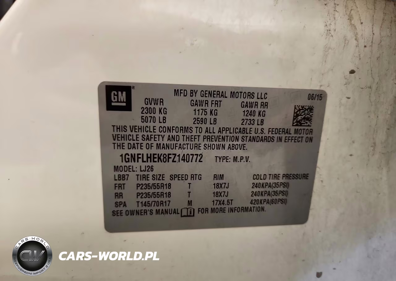 2015 Chevrolet Equinox Ltz VIN:1GNFLHEK8FZ140772 - 13