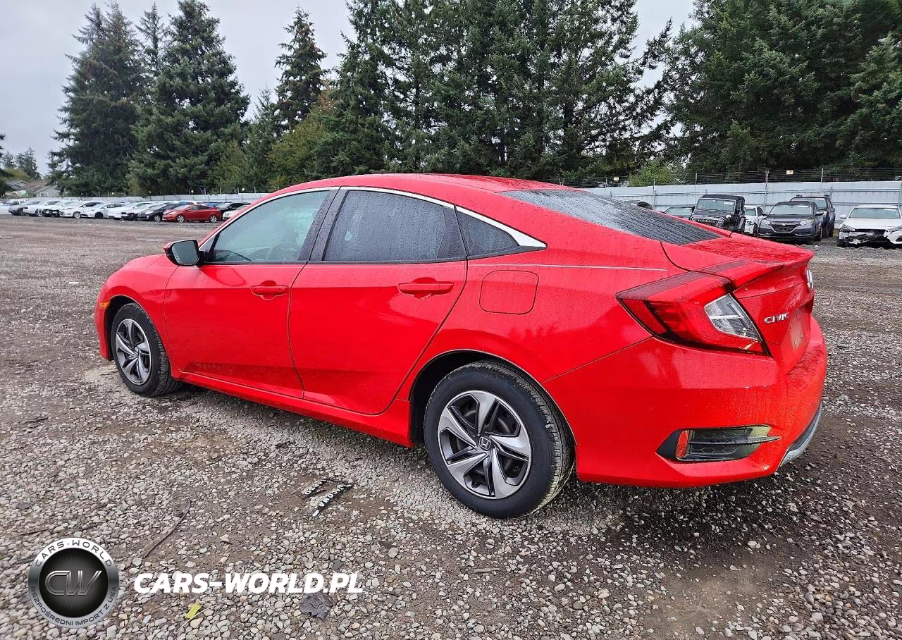 2019 Honda Civic Lx VIN:2HGFC2F69KH514907 - 2