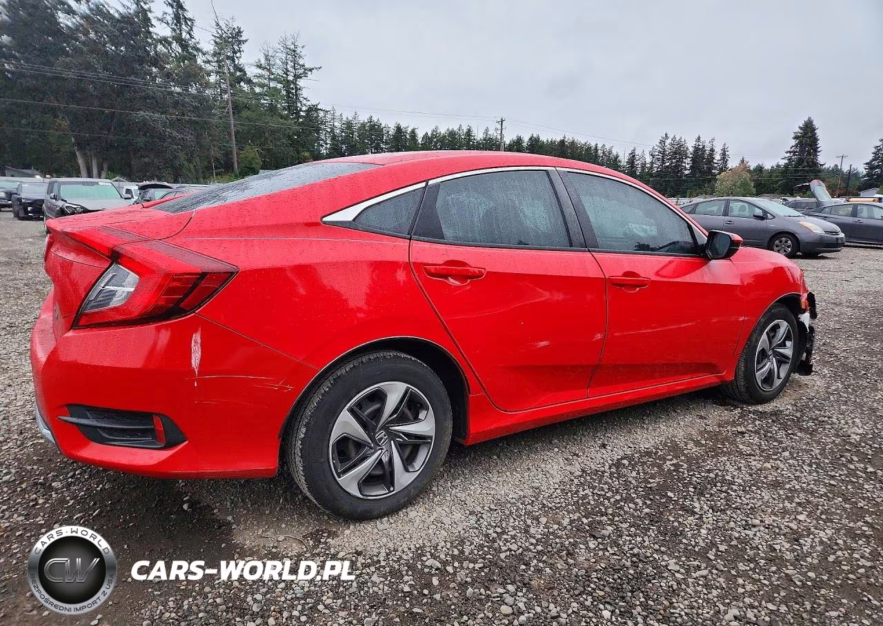 2019 Honda Civic Lx VIN:2HGFC2F69KH514907 - 3