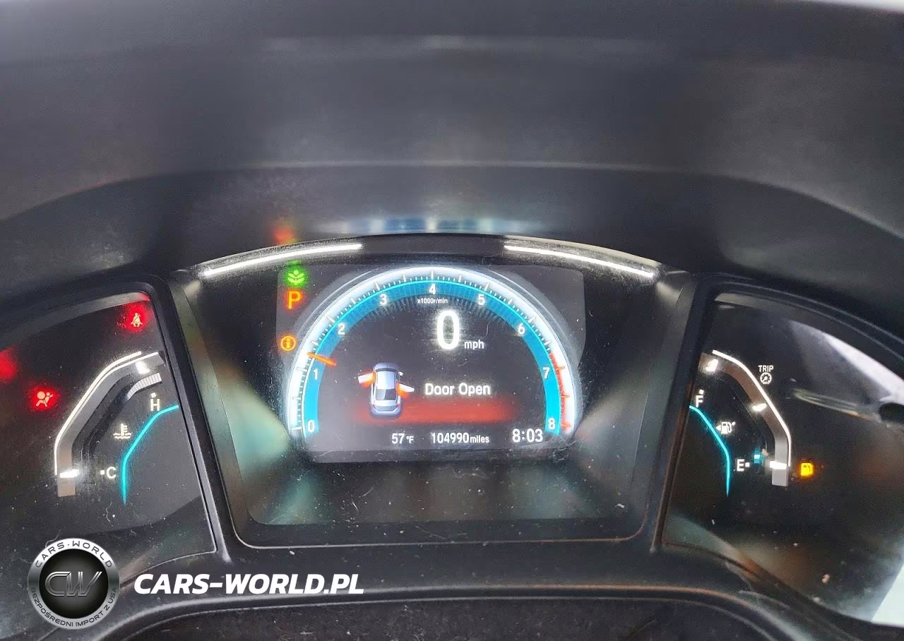 2019 Honda Civic Lx VIN:2HGFC2F69KH514907 - 9