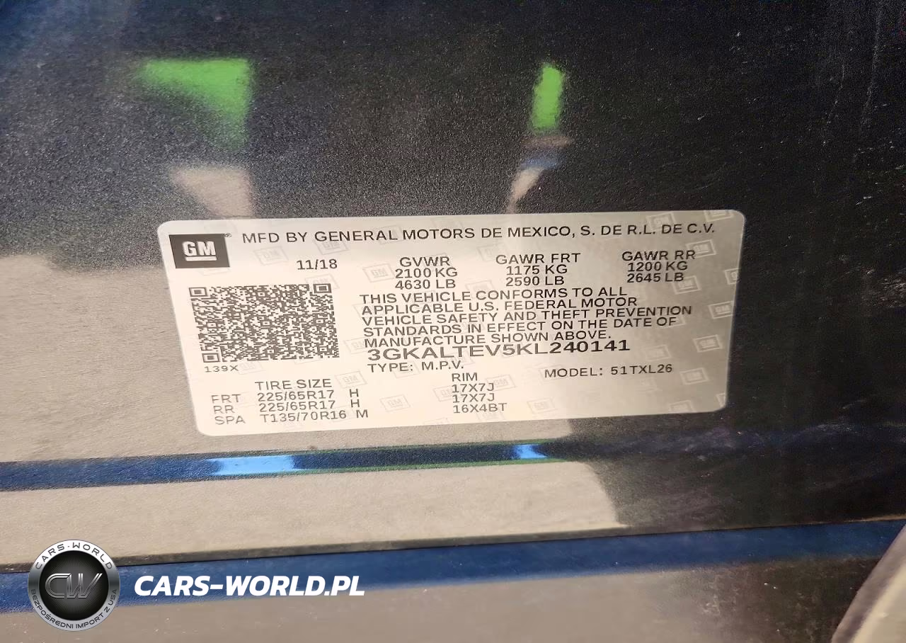 2019 GMC Terrain Sle VIN:3GKALTEV5KL240141 - 13