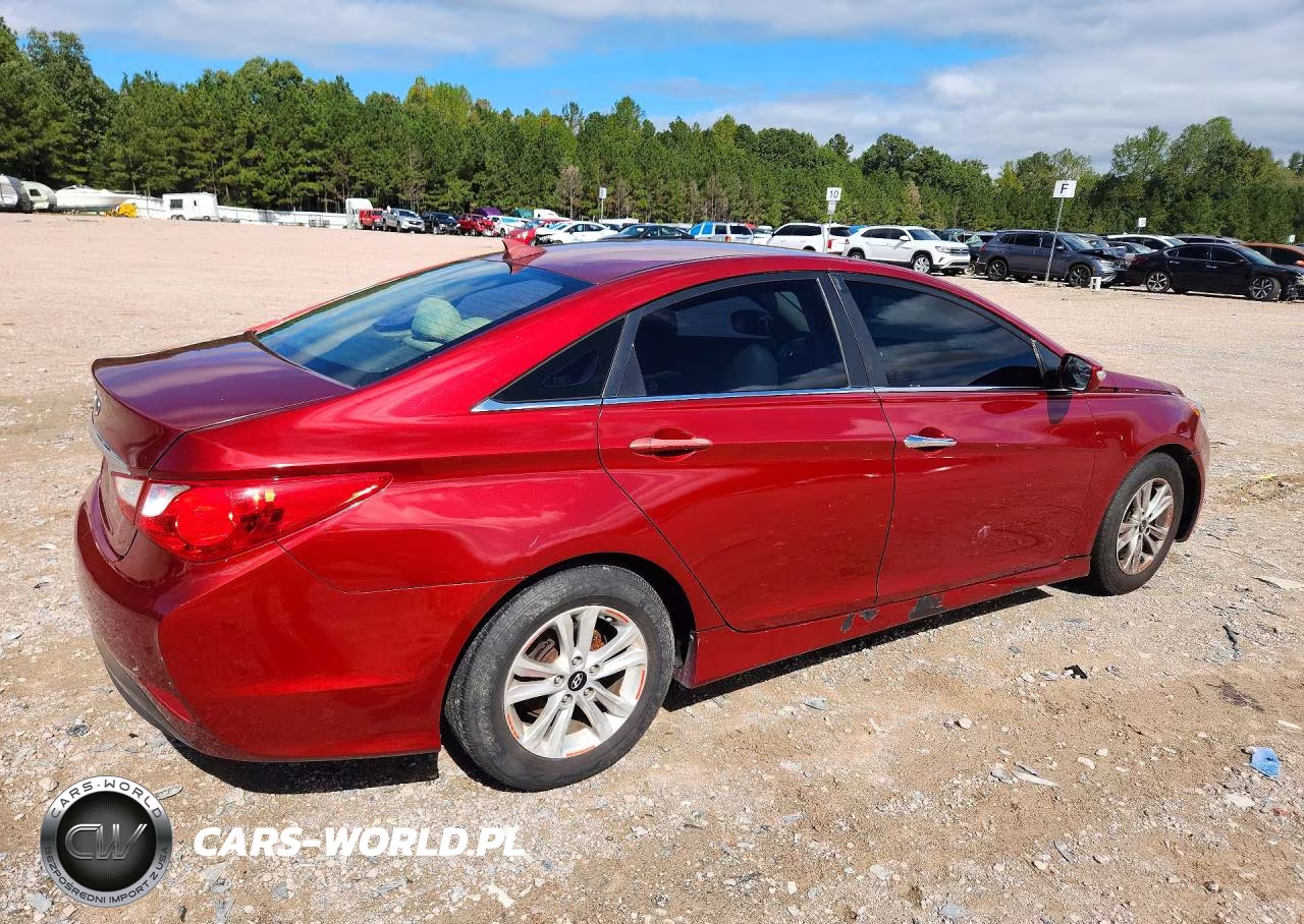 2014 Hyundai Sonata Gls VIN:5NPEB4AC4EH889704 - 3
