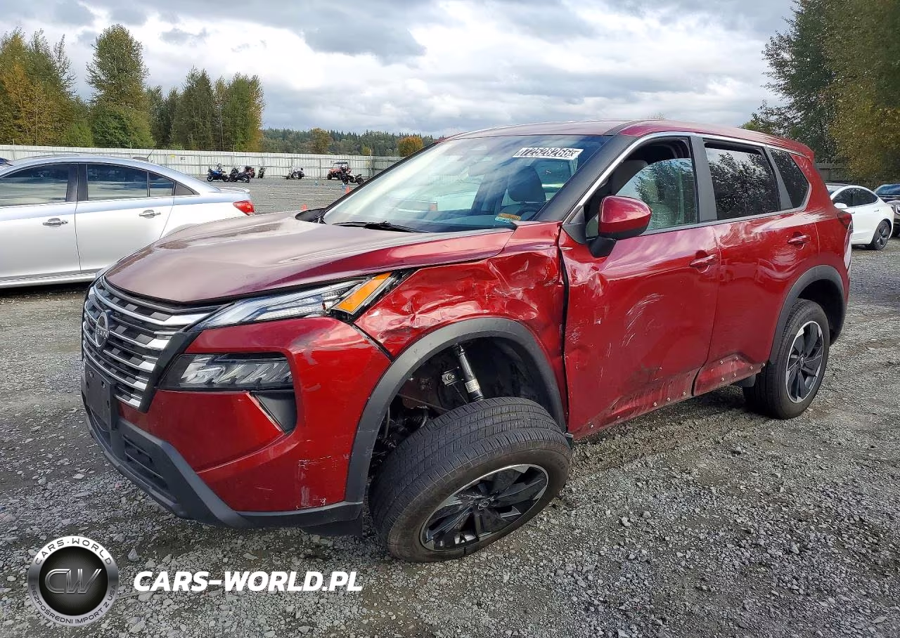 2025 Nissan Rogue Sv VIN:5N1BT3BBXSC786242 - 1