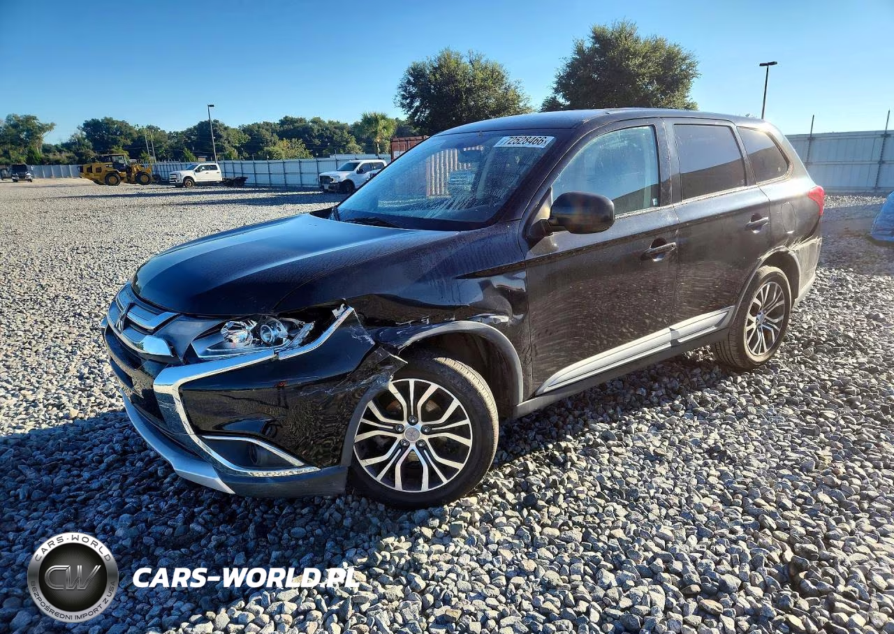 2018 Mitsubishi Outlander Se VIN:JA4AZ3A33JJ005140 - 1