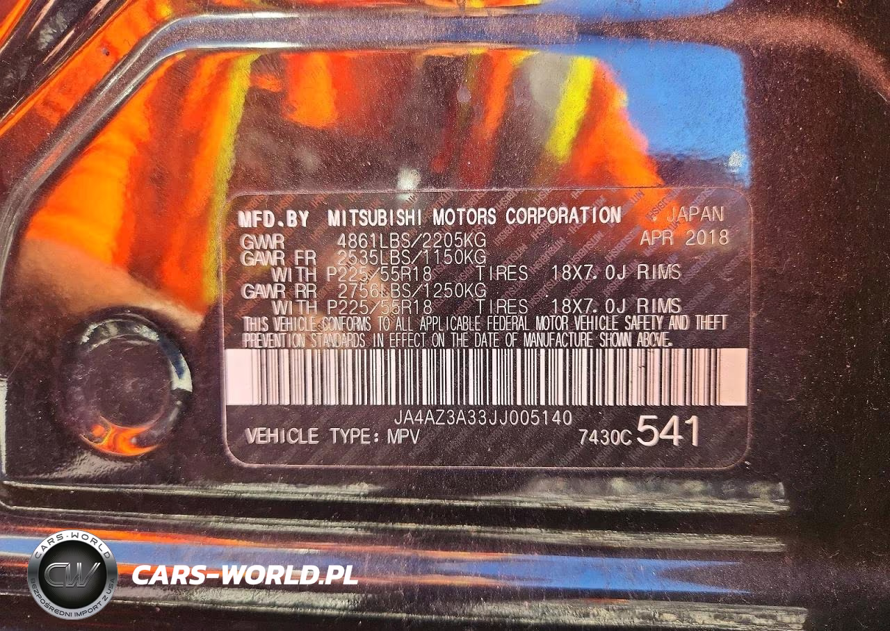 2018 Mitsubishi Outlander Se VIN:JA4AZ3A33JJ005140 - 13