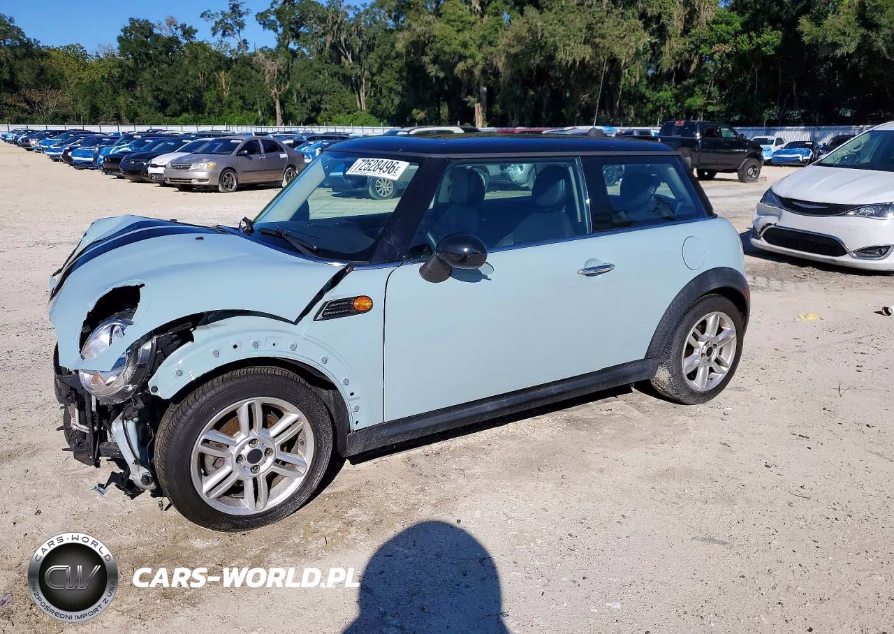 2012 Mini Cooper VIN:WMWSU3C58CT186442 - 1