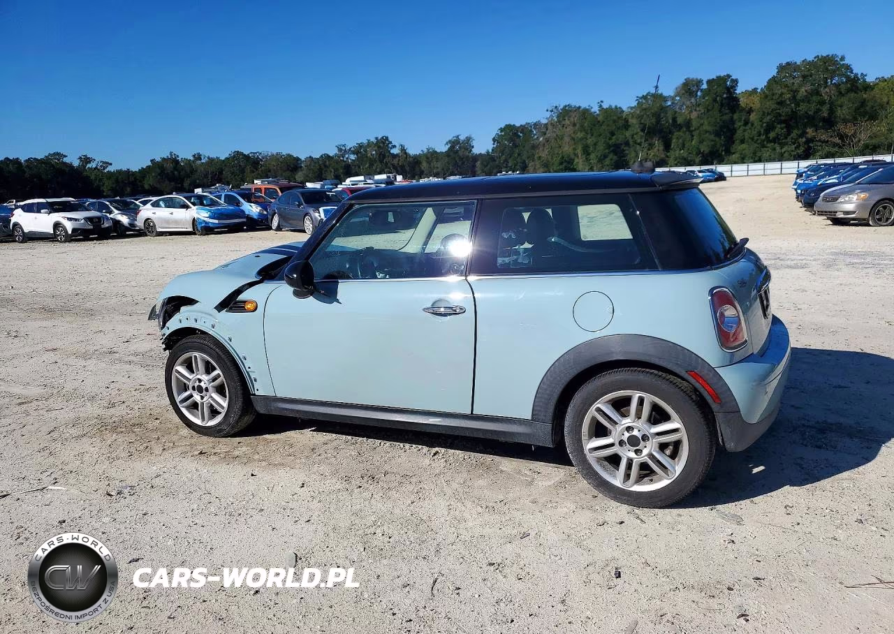 2012 Mini Cooper VIN:WMWSU3C58CT186442 - 2