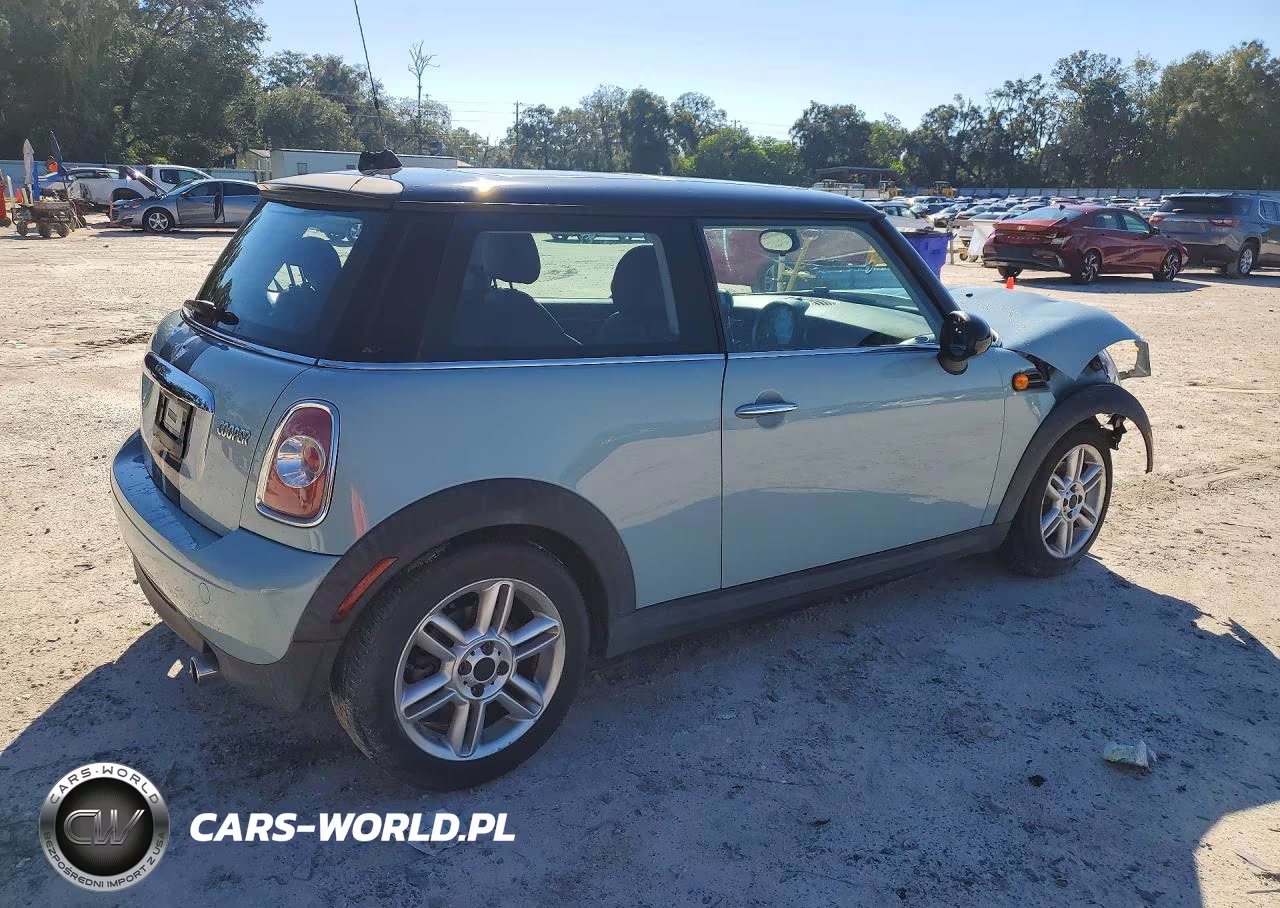 2012 Mini Cooper VIN:WMWSU3C58CT186442 - 3