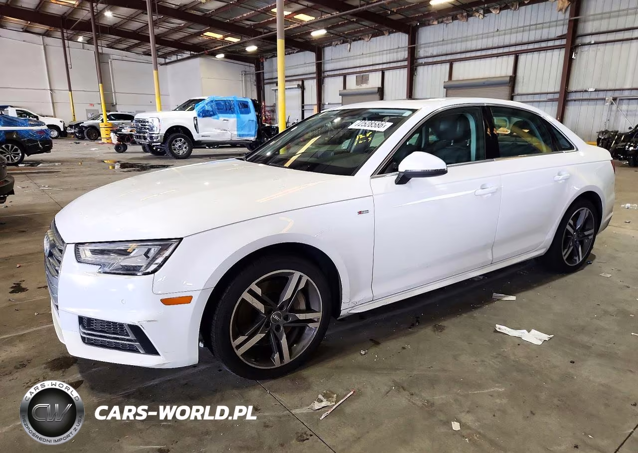 2017 Audi A4 Premium Plus VIN:WAUENAF43HN010105 - 1
