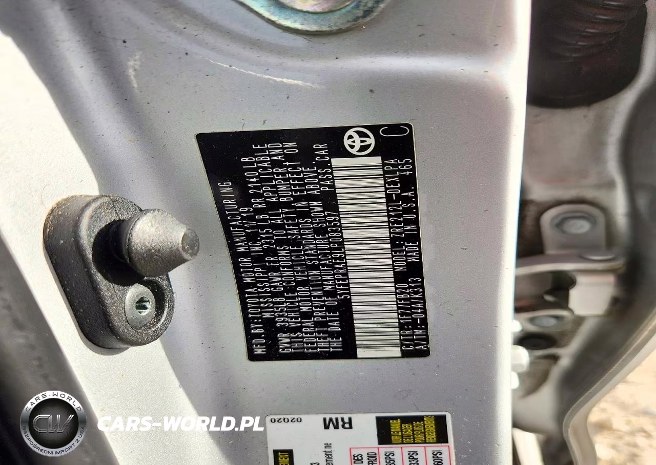2020 Toyota Corolla Le VIN:5YFEPRAE9LP083597 - 13