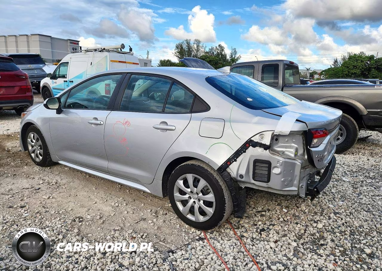 2020 Toyota Corolla Le VIN:5YFEPRAE9LP083597 - 2