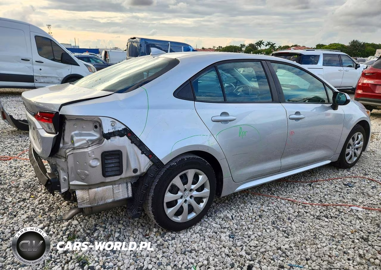 2020 Toyota Corolla Le VIN:5YFEPRAE9LP083597 - 3