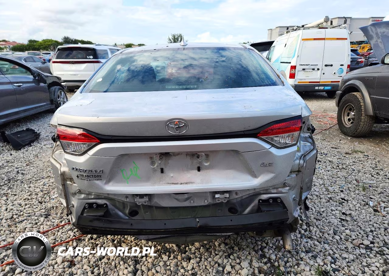 2020 Toyota Corolla Le VIN:5YFEPRAE9LP083597 - 6