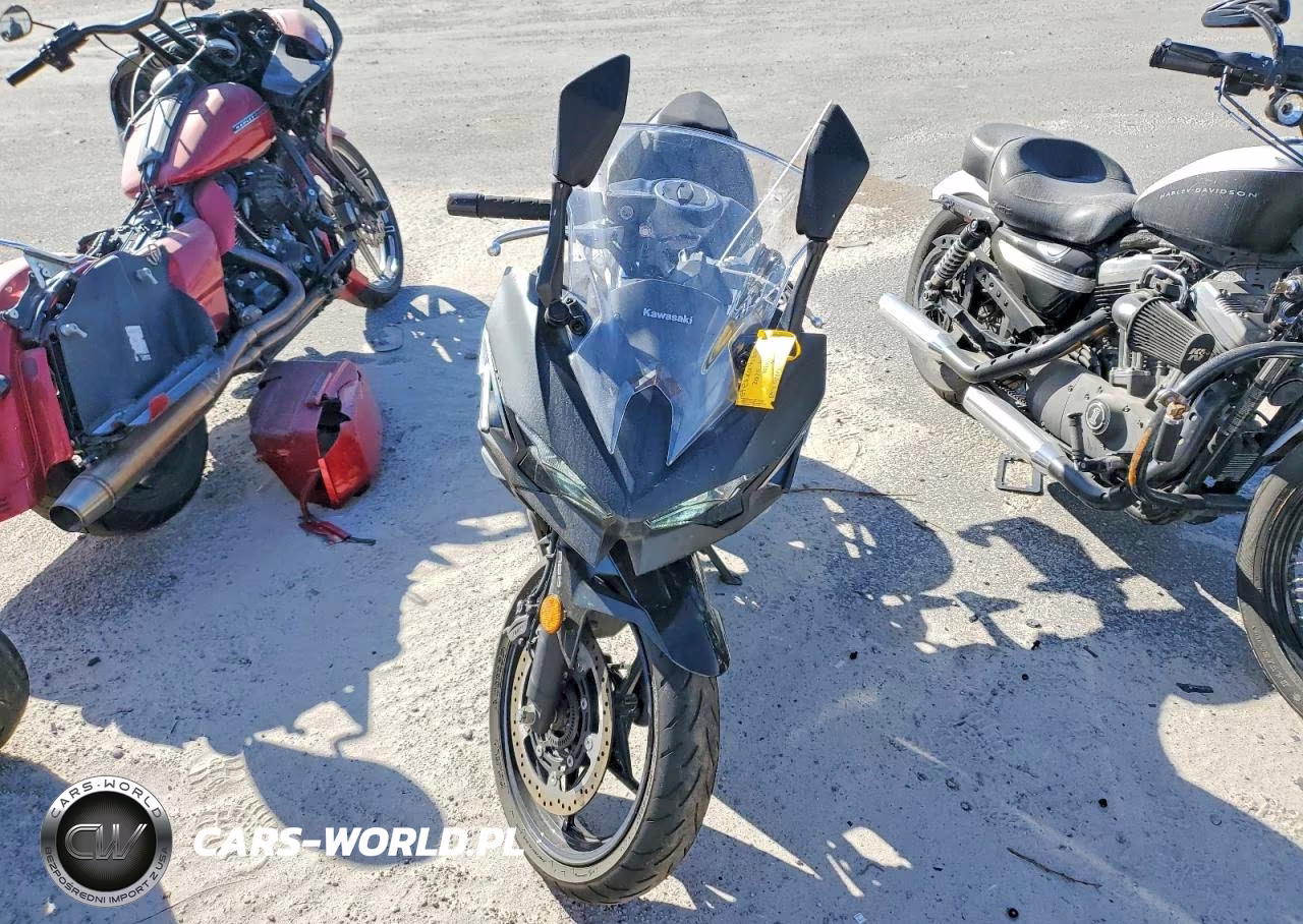 2025 Kawasaki Ex500 A VIN:ML5EXGJ16SDA72525 - 2