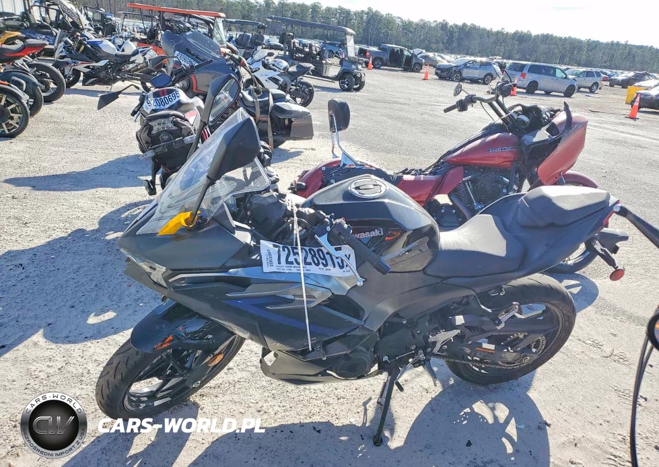 2025 Kawasaki Ex500 A VIN:ML5EXGJ16SDA72525 - 3