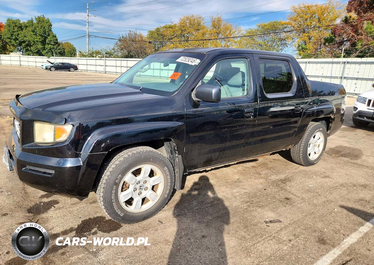 2008 Honda Ridgeline Rt VIN:2HJYK16248H504646 - 1