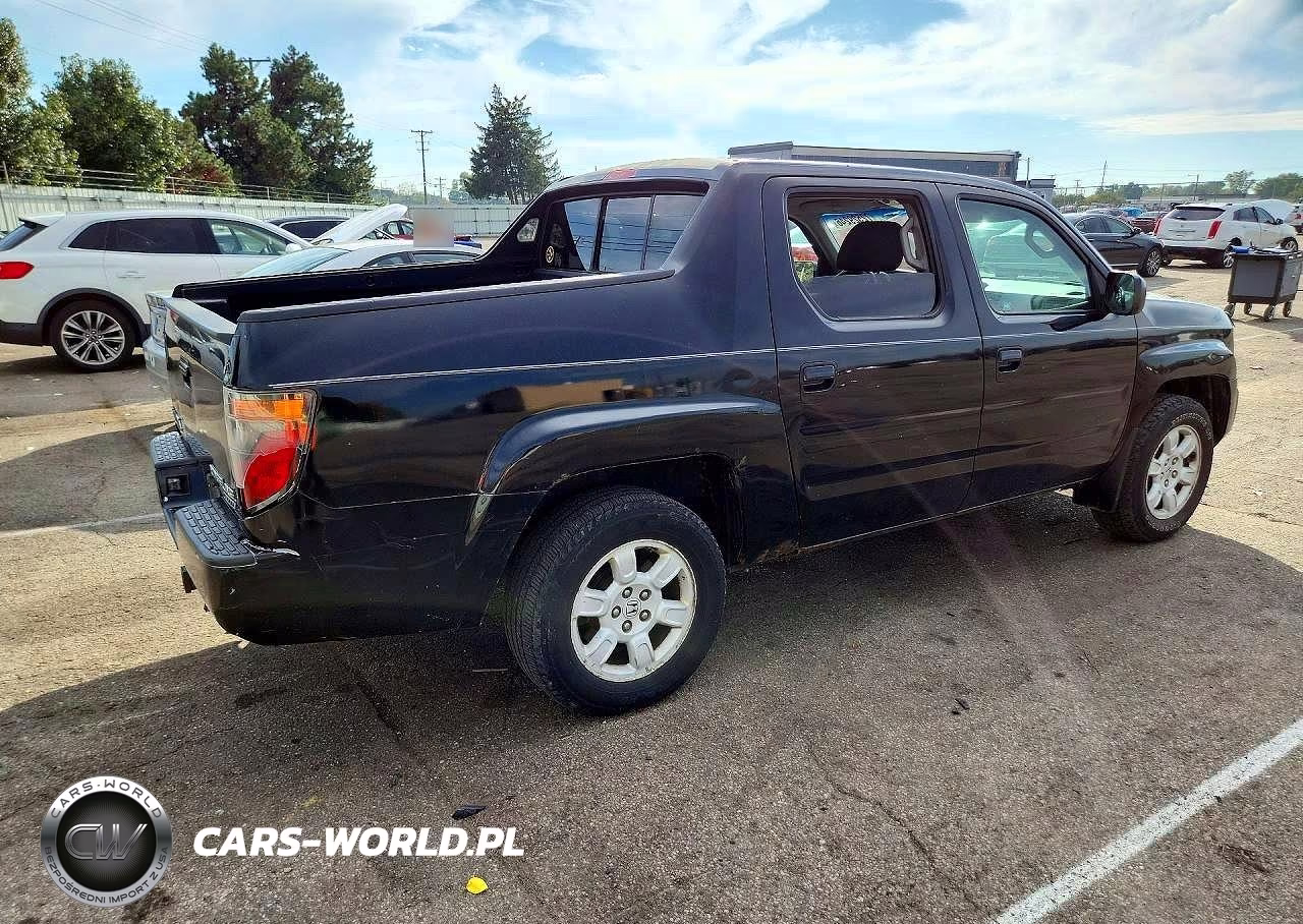 2008 Honda Ridgeline Rt VIN:2HJYK16248H504646 - 3